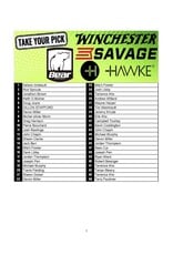 DRAW #1941 - Take Your Pick - Savage, Bear, Winchester OR Hawke!