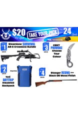 DRAW #1945 - Take Your Pick - Steambow, Yeti, CRKT OR Stoeger!