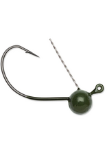 VMC VMC  Wacky Weedless Jig 3/16oz Green Pumpkin