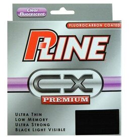 p-line P-Line CX Premium Clear Fluorescent Co-Polymer 12lbs 300yds