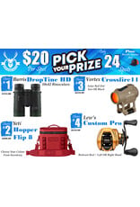 DRAW #1951 - Pick your Prize - Burris, Yeti, Vortex OR Lew's!