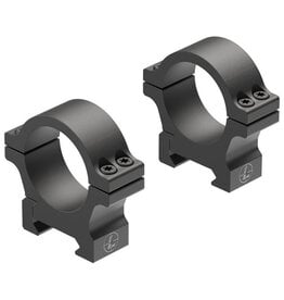 Leupold Leupold Open Range Cross-Slot Rings: 30mm, Low, Matte Black