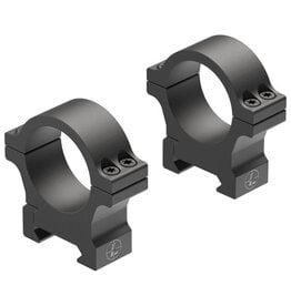 Leupold Leupold Open Range Cross-Slot Rings: 30mm, Medium, Matte Black