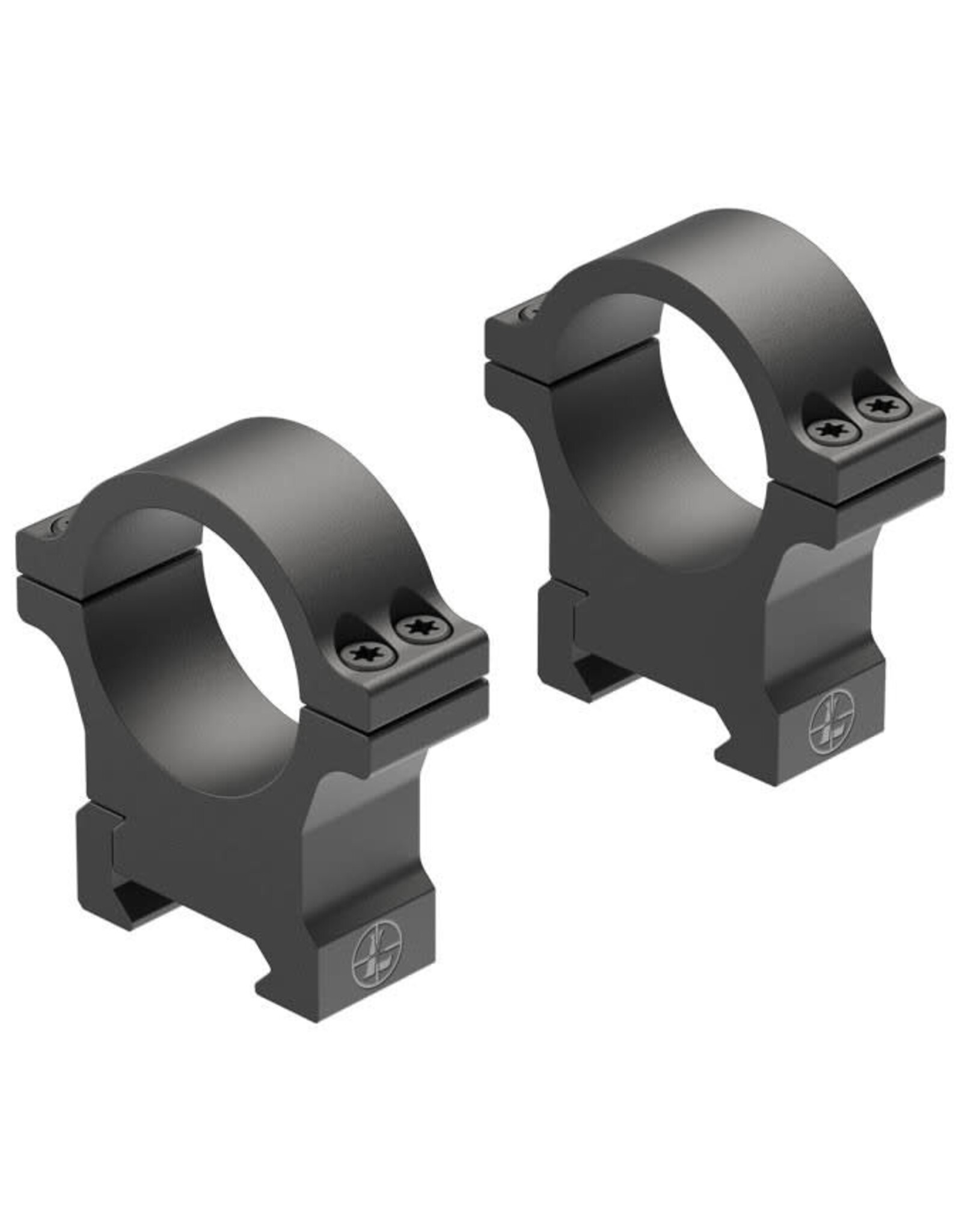 Leupold Leupold Open Range Cross-Slot Rings: 30mm, High, Matte Black