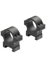Leupold Leupold Open Range Cross-Slot Rings: 1", Medium, Matte Black
