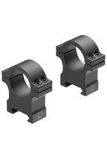 Leupold Leupold Open Range Cross-Slot Rings: 1", High, Matte Black