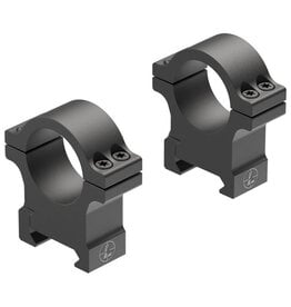 Leupold Leupold Open Range Cross-Slot Rings: 1", High, Matte Black