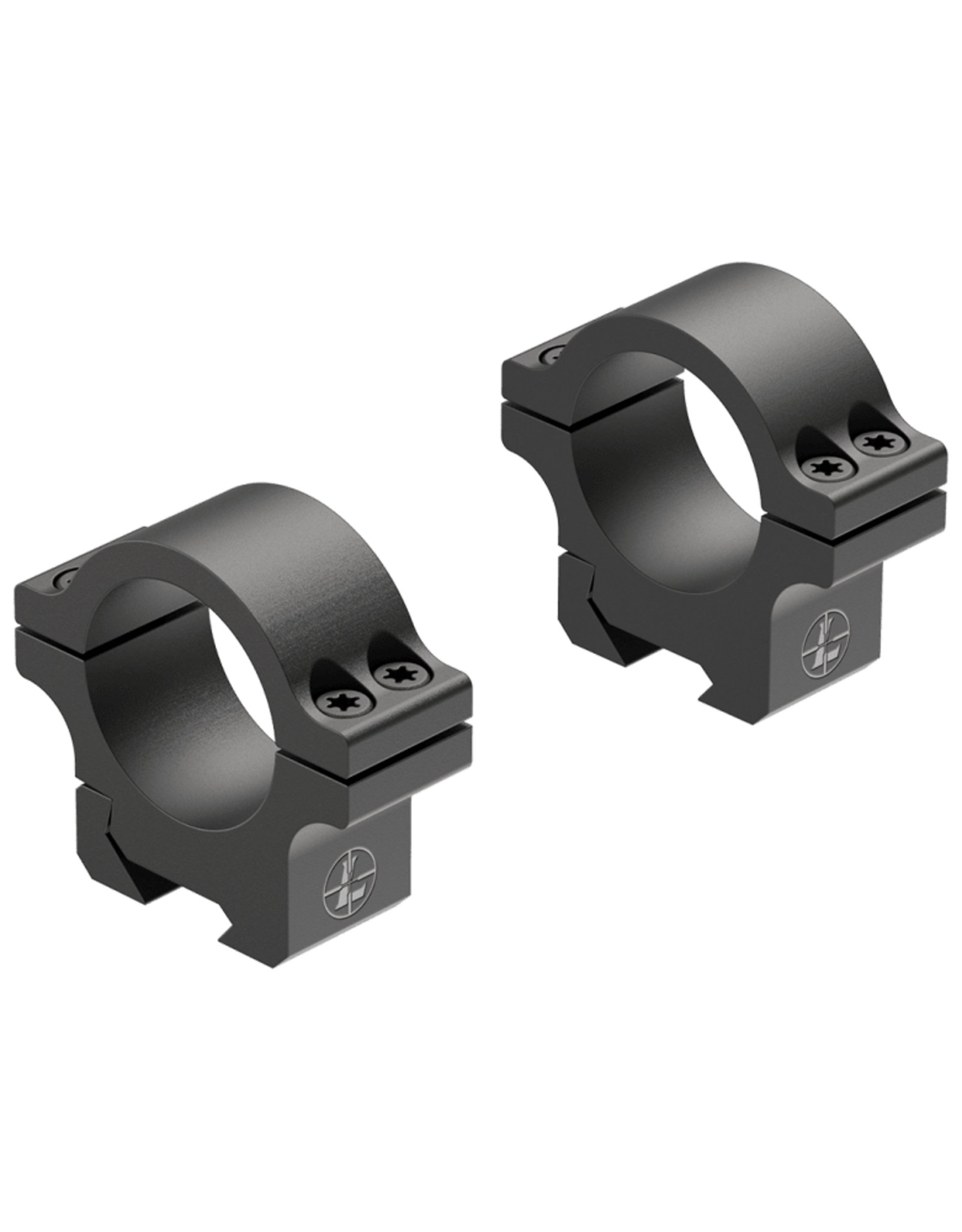 Leupold Leupold Open Range Rimfire Rings: 11mm & 3/8", 1", Medium, Matte Black