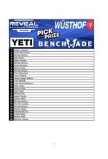 DRAW #1954 - Pick Your Prize - Yeti, Wusthof, Benchmade OR Tactacam!