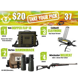 DRAW #1958 - Take Your Pick - Yeti, Vortex, Caldwell OR Winchester!