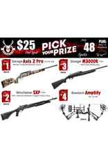 DRAW #1959 - Pick Your Prize - Savage, Winchester, Stoeger OR Bowtech!