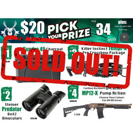 DRAW #1953 - Pick Your Prize - Yeti, Steiner, Killer Instinct OR Cariboo Outdoors!