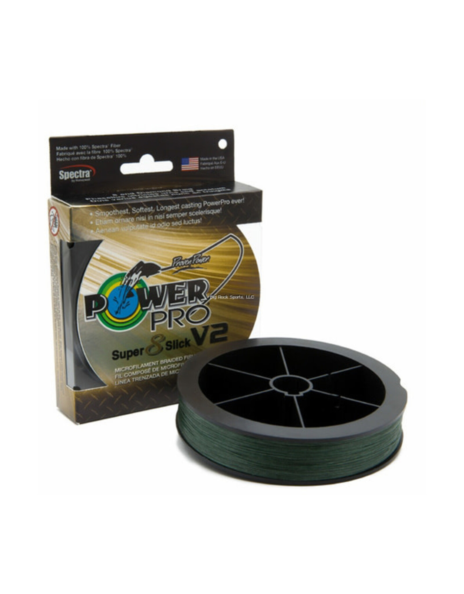 PowerPro Power Pro Super Slick V2 15lb 150yd Moss Green