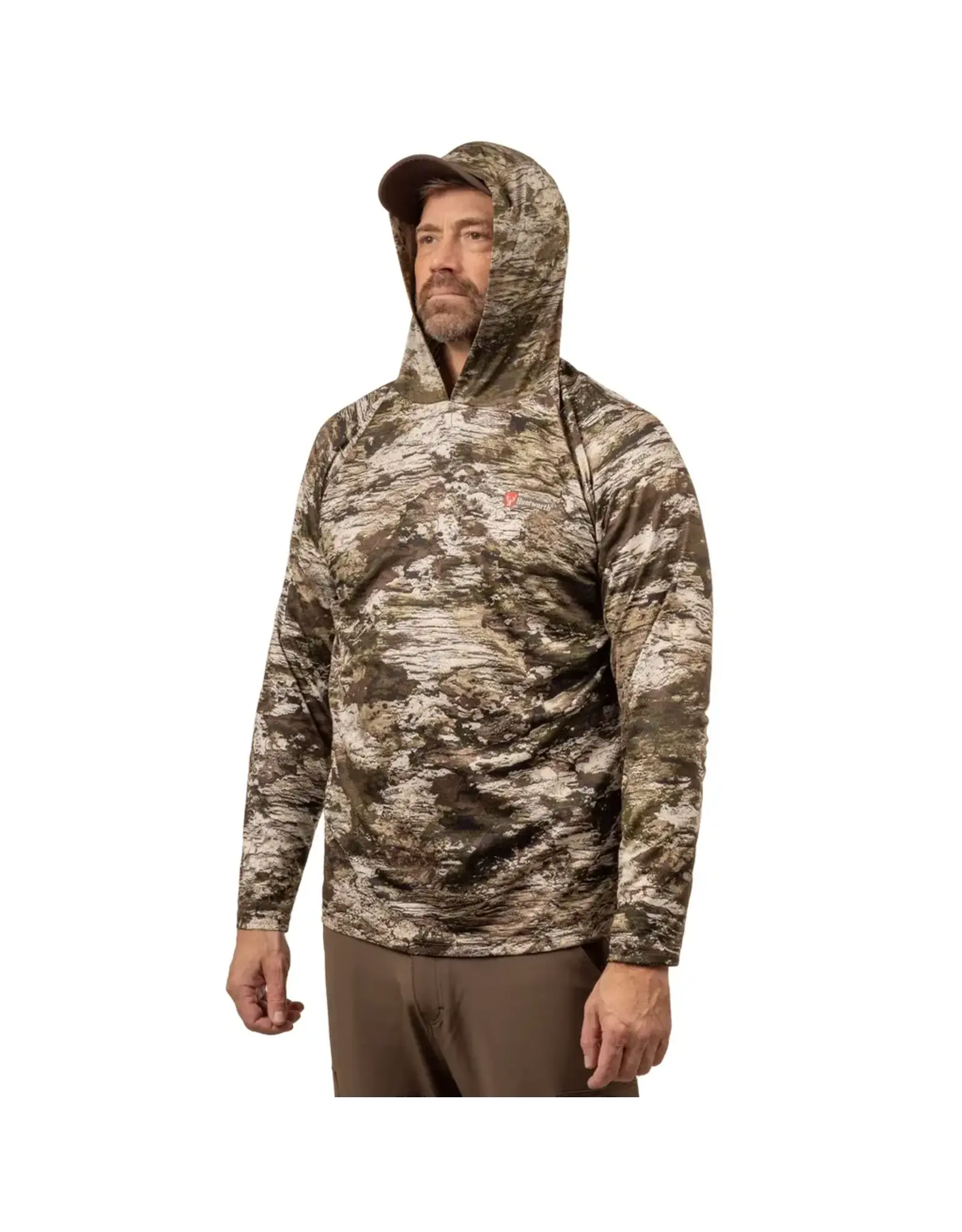 Huntworth Huntworth Men's Knit Jersey Hooded Pullover