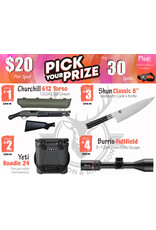 DRAW #1966 - Pick Your Prize - Churchill, Yeti, Shun OR Burris!