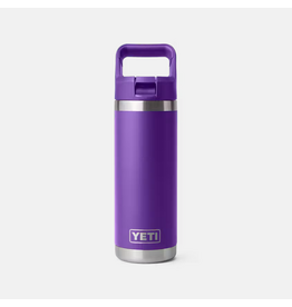 Yeti Yeti Rambler® 18oz/532 ML Water Bottle WITH COLOUR-MATCHED STRAW CAP - Pace Purple