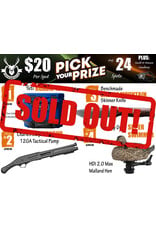 DRAW #1965 - Pick Your Prize - Yeti, Charles Daly, Benchmade OR Lucky Duck!