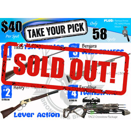 DRAW #1967 - Take Your Pick - Tikka, Henry, Bergara OR Excalibur!
