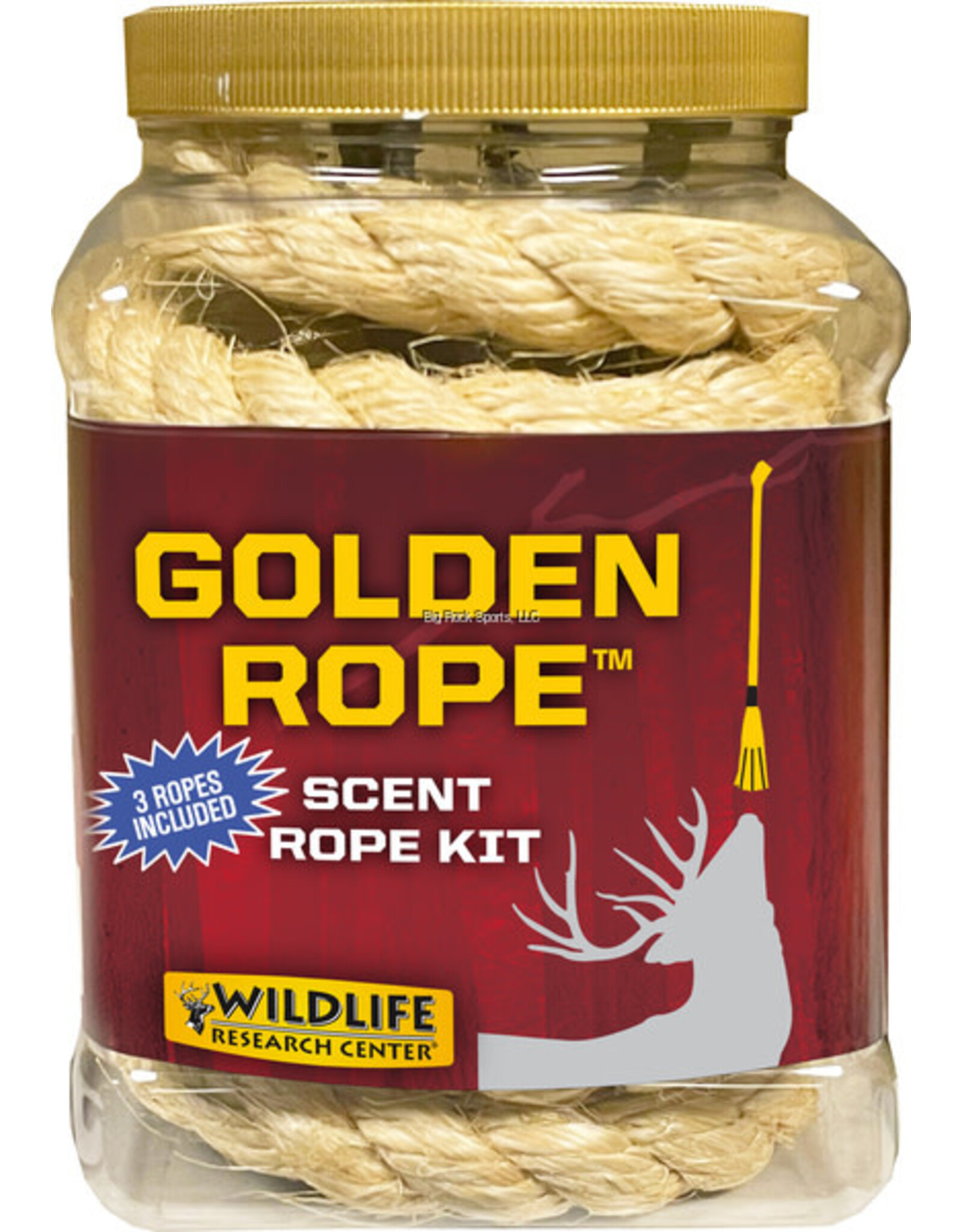 Wildlife Research Wildlife Research 396 Golden Rope Scent Kit, 3-30" Scent Ropes, 3-15" cable ties, 4FL OZ Scent Concentrate