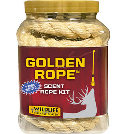 Wildlife Research Wildlife Research 396 Golden Rope Scent Kit, 3-30" Scent Ropes, 3-15" cable ties, 4FL OZ Scent Concentrate