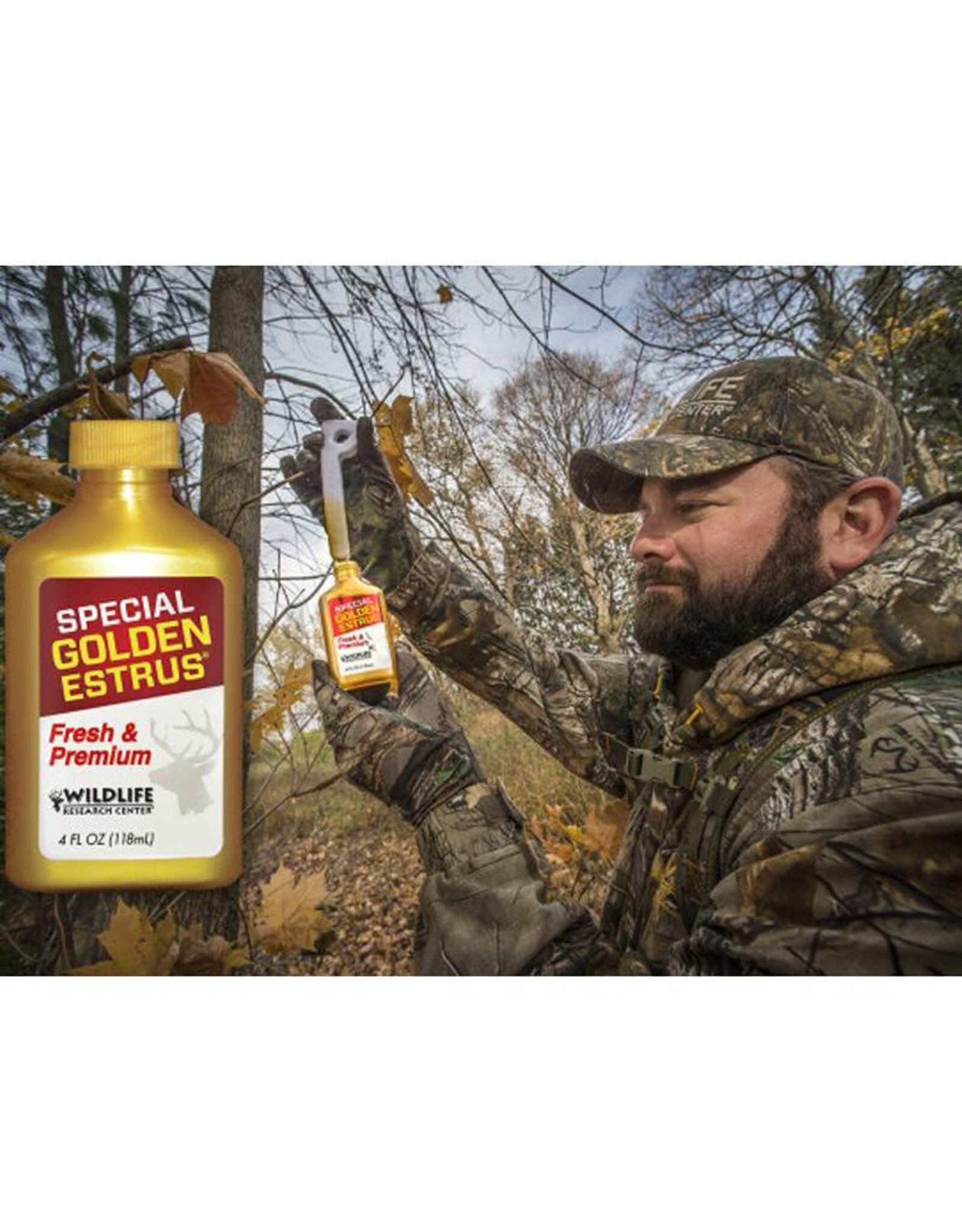 WILDLIFE RESEARCH CENTER INC Wildlife Research Center Special Golden Estrus - 4 oz
