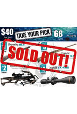 DRAW #1971 - Take Your Pick - Browning, Excalibur, Franchi OR Leupold!