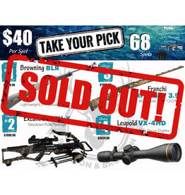 DRAW #1971 - Take Your Pick - Browning, Excalibur, Franchi OR Leupold!