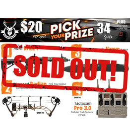 DRAW #1976 - Pick Your Prize - Adler, Diamond, Benchmade OR Tactacam!