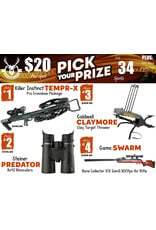DRAW #1979 - Pick Your Prize - Killer Instinct, Steiner, Caldwell OR Gamo!