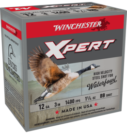 Winchester Winchester XPert 12GA 3" 1 1/4oz BB SHOT 25 Rounds Waterfowl Steel WEX123HBB