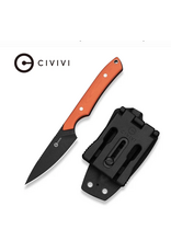 Civivi CIVIVI High Grass Field Knife Hunting Fixed Blade Knife Orange G10 Handle