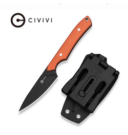 Civivi CIVIVI High Grass Field Knife Hunting Fixed Blade Knife Orange G10 Handle
