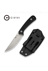 Civivi CIVIVI Carveth Hunting Fixed Blade Knife Black G10 Handle