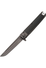 Rite Edge 5″ Stonewash Samurai Folding Knife – Fiberglass Handle