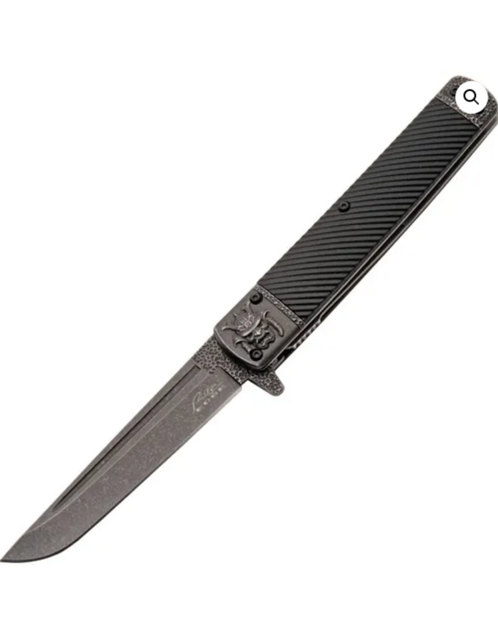 Rite Edge 5″ Stonewash Samurai Folding Knife – Fiberglass Handle