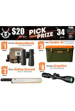 DRAW #1985 - Pick Your Prize - Vortex, Shun OR Yeti!