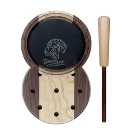 Beau Brooks Limited Edition Signature Pot Call Black Walnut + Curly Maple Pot