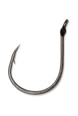 VMC VMC Wacky Hook, Size 2, Extra Wide Gap, Down Eye, Black Nickel, 6 per Pack