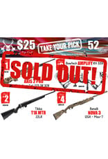 DRAW #1980 - Take Your Pick - Savage, Tikka, Bowtech OR Benelli!