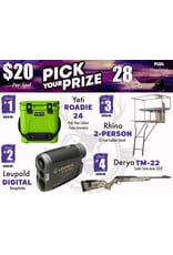 DRAW #1990 - Pick Your Prize - Yeti, Leupold, Rhino OR Derya!