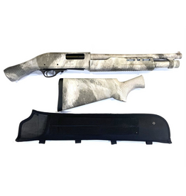 Churchill Churchill Shockwave Camo 12 Ga 15″ Barrel Pump Action Shotgun w/Scabbard