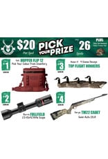 DRAW #1999 - Pick Your Prize - Yeti, Burris, Avian-X OR Derya!