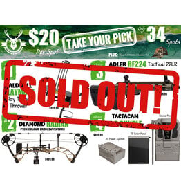 DRAW #1997 - Take Your Pick - Caldwell, Diamond, Adler OR Tactacam!