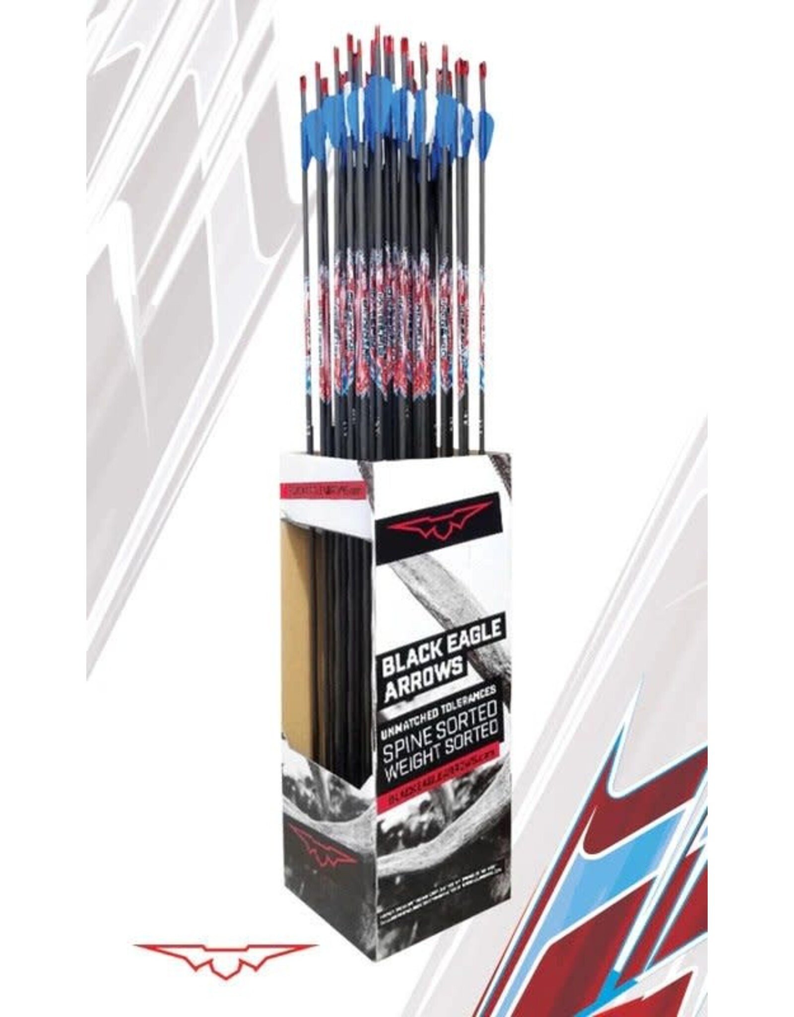 Black Eagle Black Eagle Intrepid (feather) arrow 500 spine (13.99 Each)