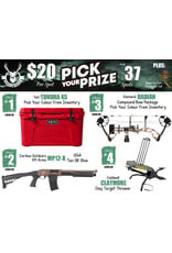 DRAW #2002 - Pick Your Prize - Yeti, Cariboo, Diamond OR Caldwell!