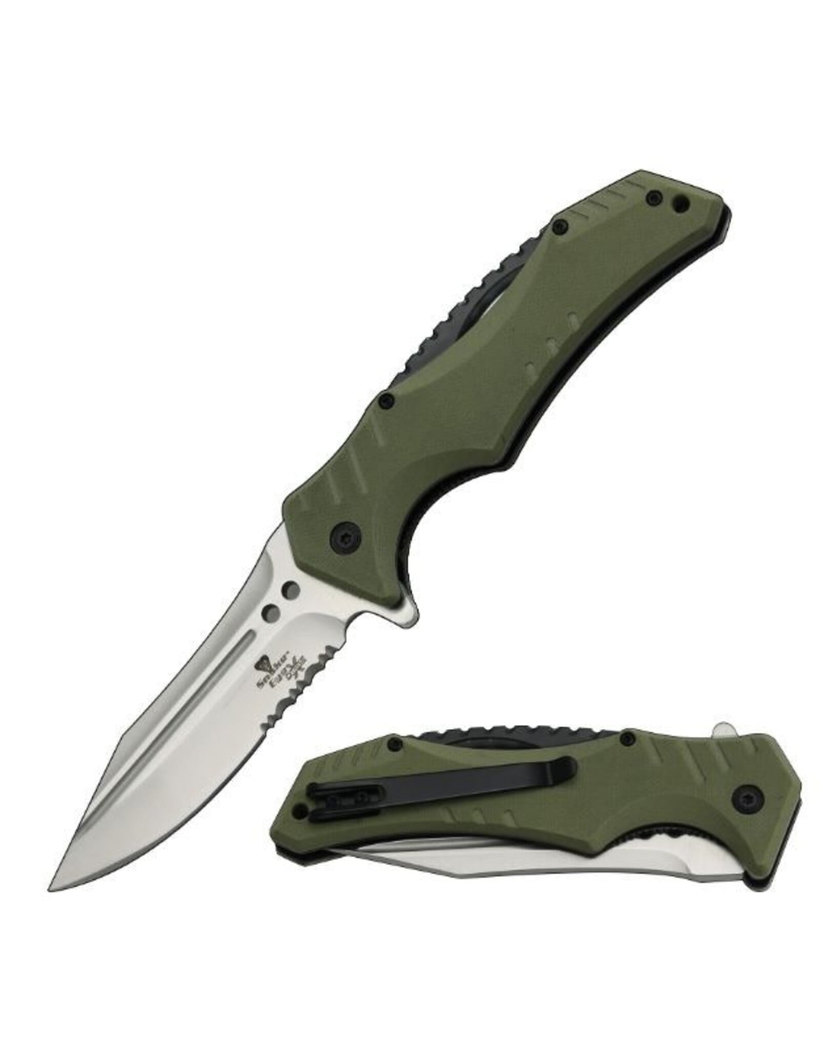 snake eye Snake Eye Xtreme - Ball Bearing Pivot Folding Knife Collection - SE-1107GN