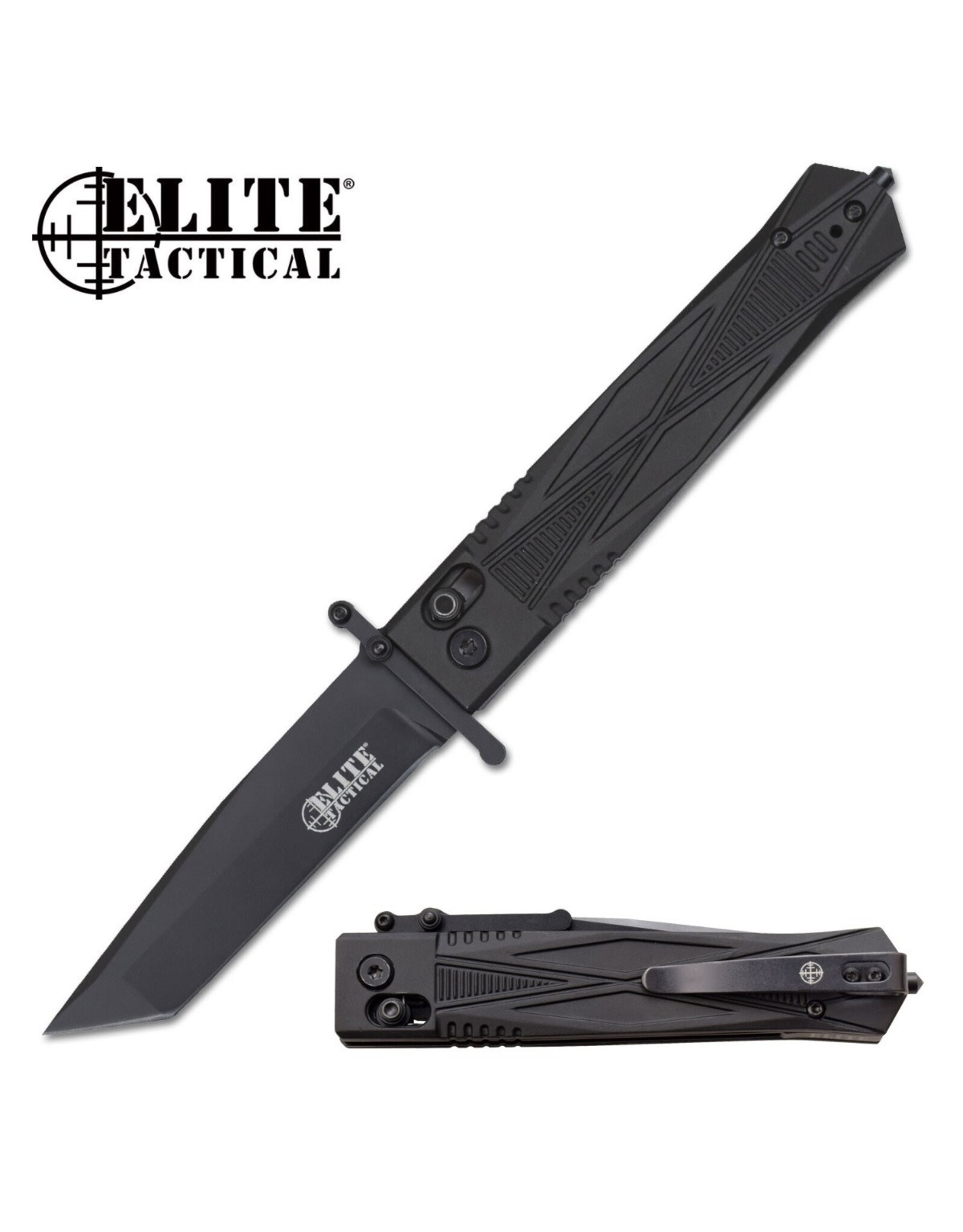 Elite Tactical Elite Tactical - GUARDSMAN ELUDER- Folding Knife w/Rapid Lock - ET-FDR015