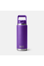 Yeti Yeti Rambler® 26oz/769 ML Water Bottle WITH COLOUR-MATCHED STRAW CAP - Pace Purple