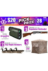 DRAW #2004 - Pick Your Prize - Vortex, Avian-X, Canuck OR Rhino!