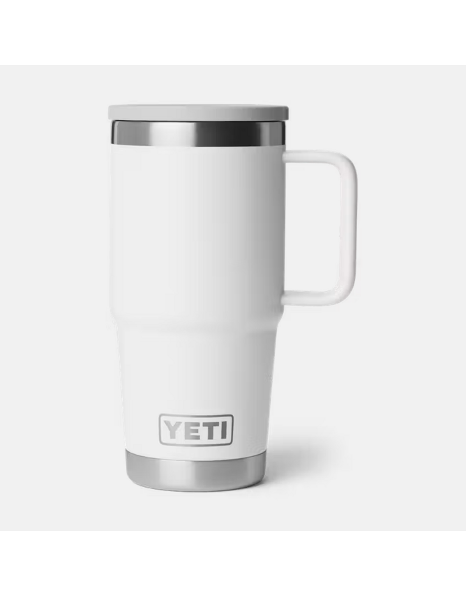Yeti Yeti Rambler® 20oz/591 ML Travel Mug with colour-matched Leakproof Stronghold™ Lid - White